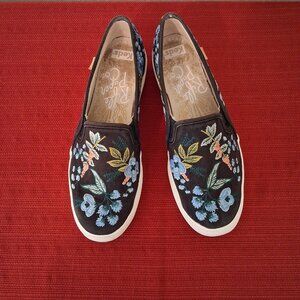 Keds X Rifle Paper Women’s Shoes sz 8 Triple Decker WF59684